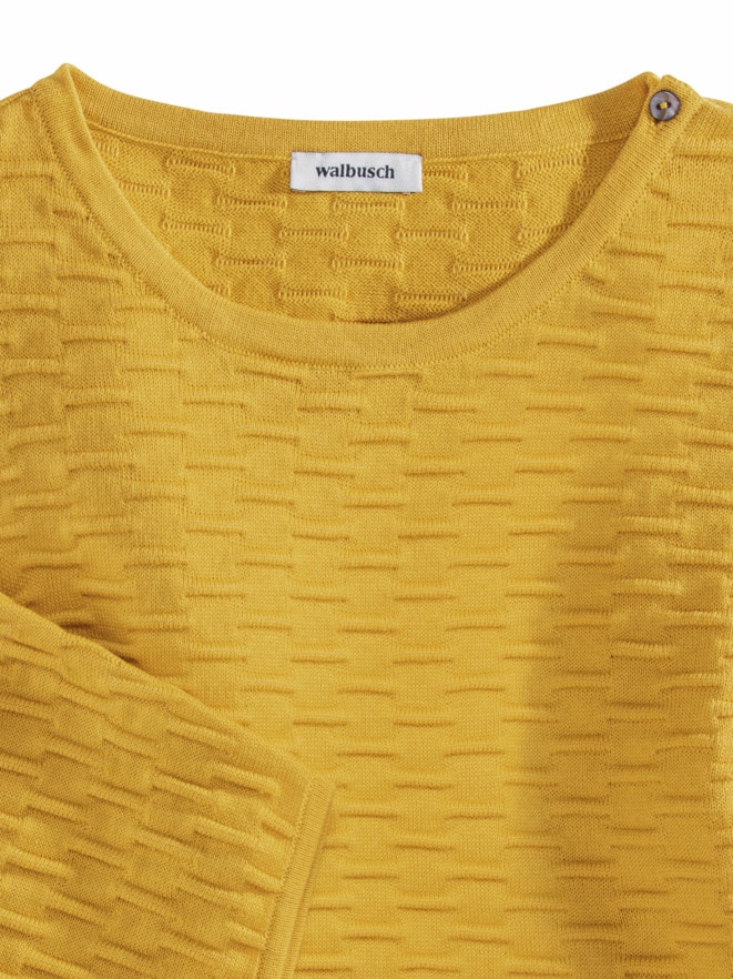 Kimono-Pullover Wellenstruktur