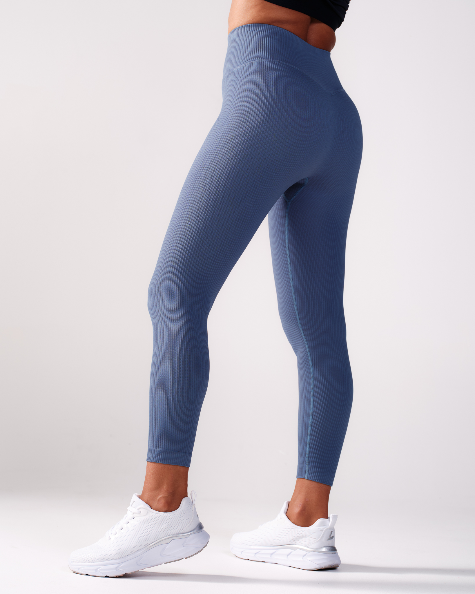 LEVITY Rib Tights Blue
