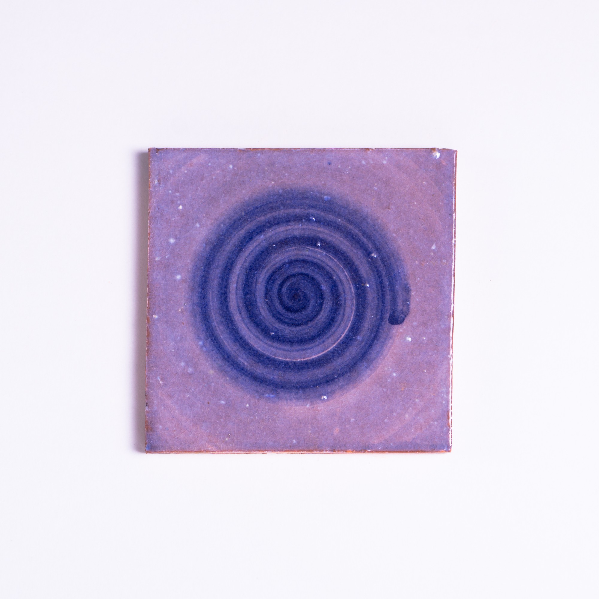 Kachel rond, T 10 cm, B 10 cm, H 1 cm von fischer's lagerhaus