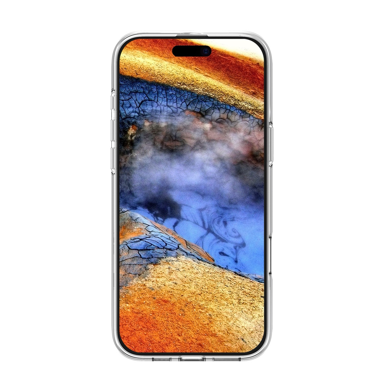 iPhone 16 Pro Max MagSafe Hardcase Hülle Greenland Pro Recycled (GP67CL006253) - Trasparent
