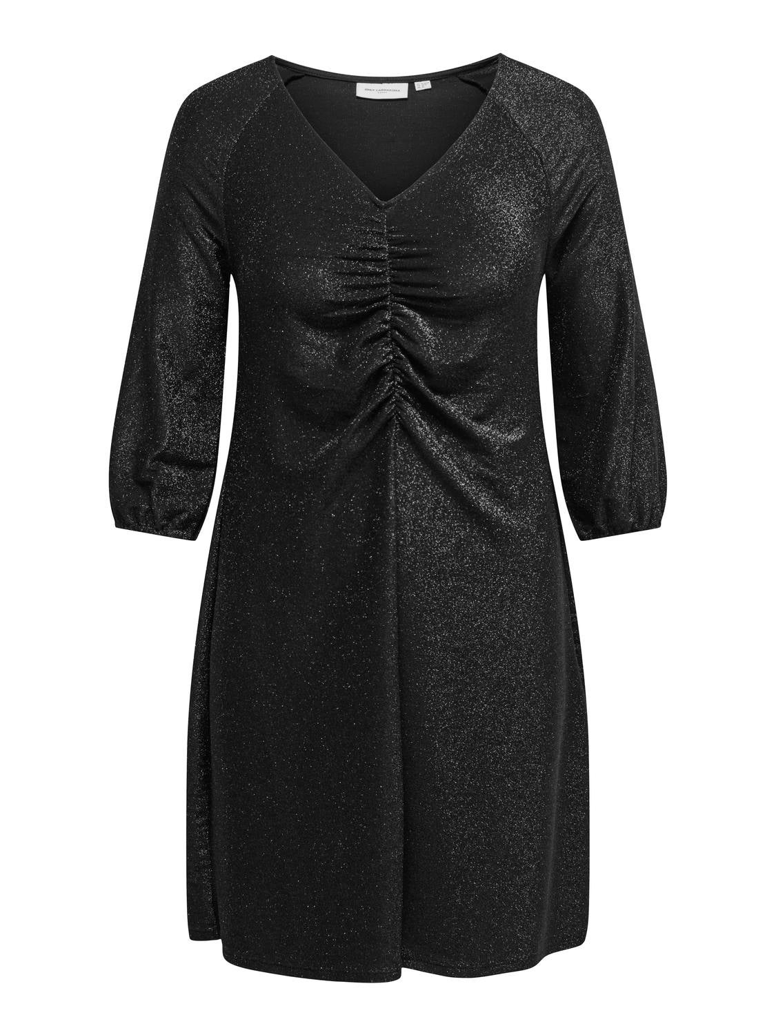 CARRICH Kurzes Kleid Black