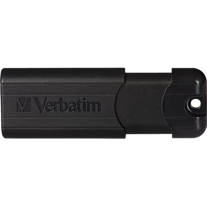 Verbatim Clé USBPinStripe 3.0 de 256 Go - Noire