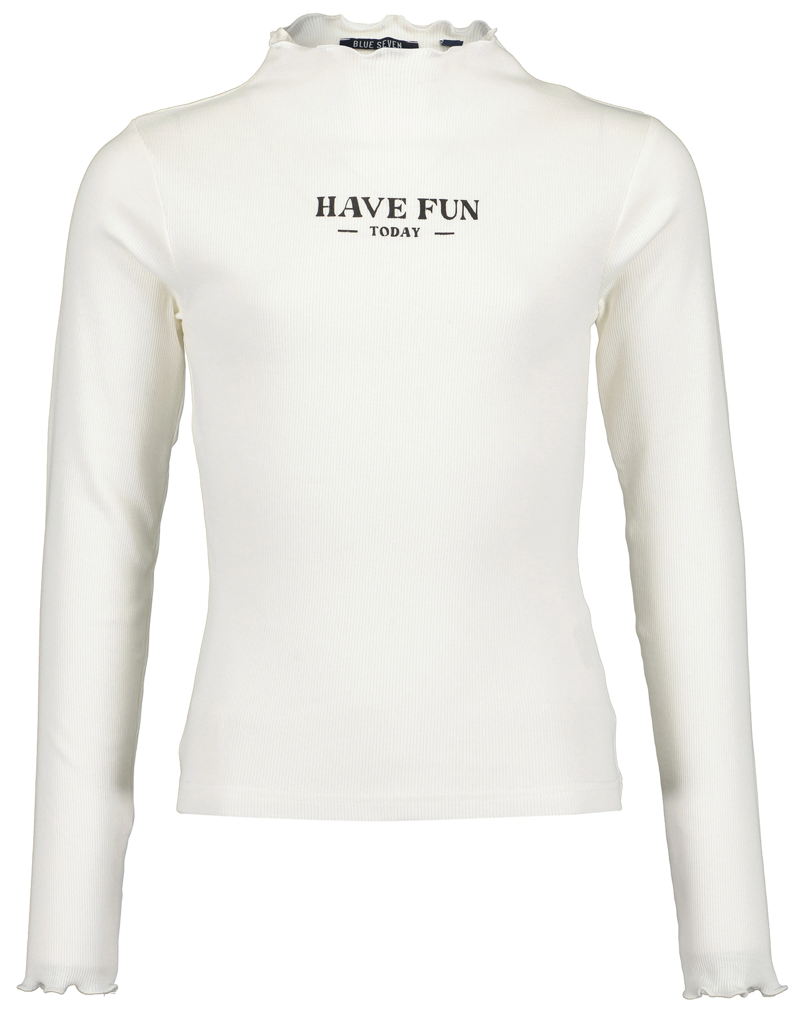 Langarmshirt HAVE FUN in offwhite