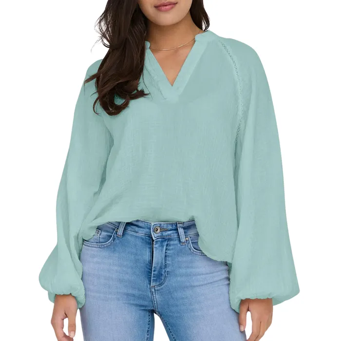 Only Thyra Life SL V-neck Blouse Dames