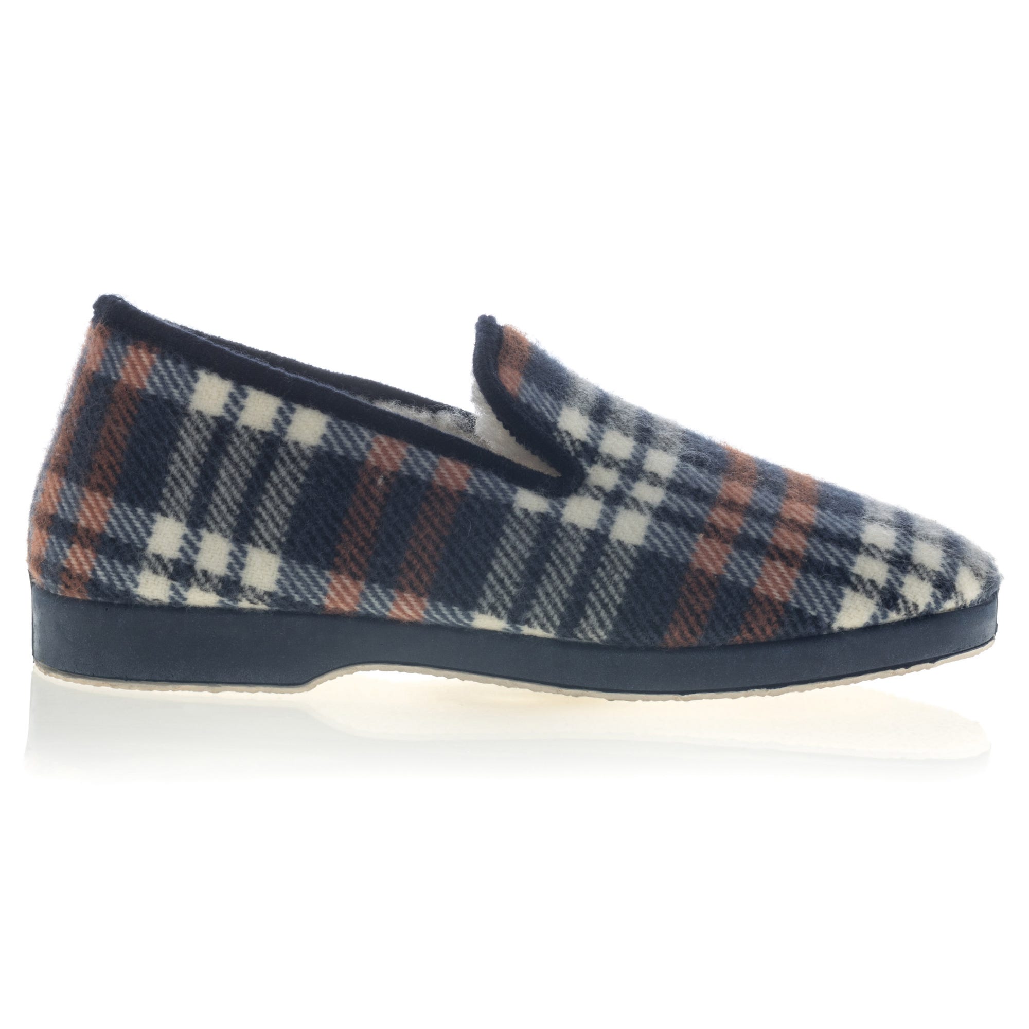 Charentaises Homme bleu