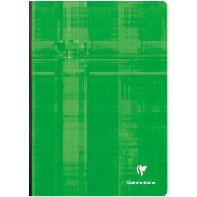 Cahier brochure dos toilé A4 96 feuilles lignées couleur aléatoire