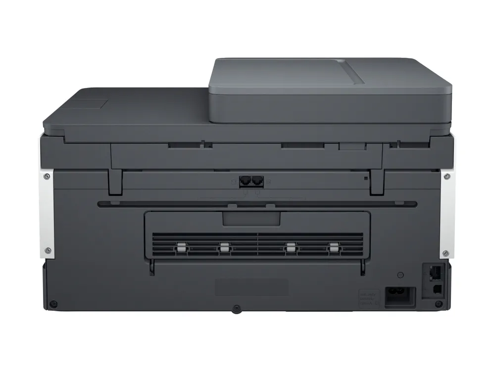 HP Smart Tank 7605 All-in-One - Multifunktionsprinter - farve - blækprinter - kan genopfyldes - Letter A (216 x 279 mm)/A4 (210 x 297 mm) (original) - A4/Legal (medie) - op til 13 spm (kopiering) - op til 15 spm (udskriver) - 250 ark - USB 2.0, Wi-Fi