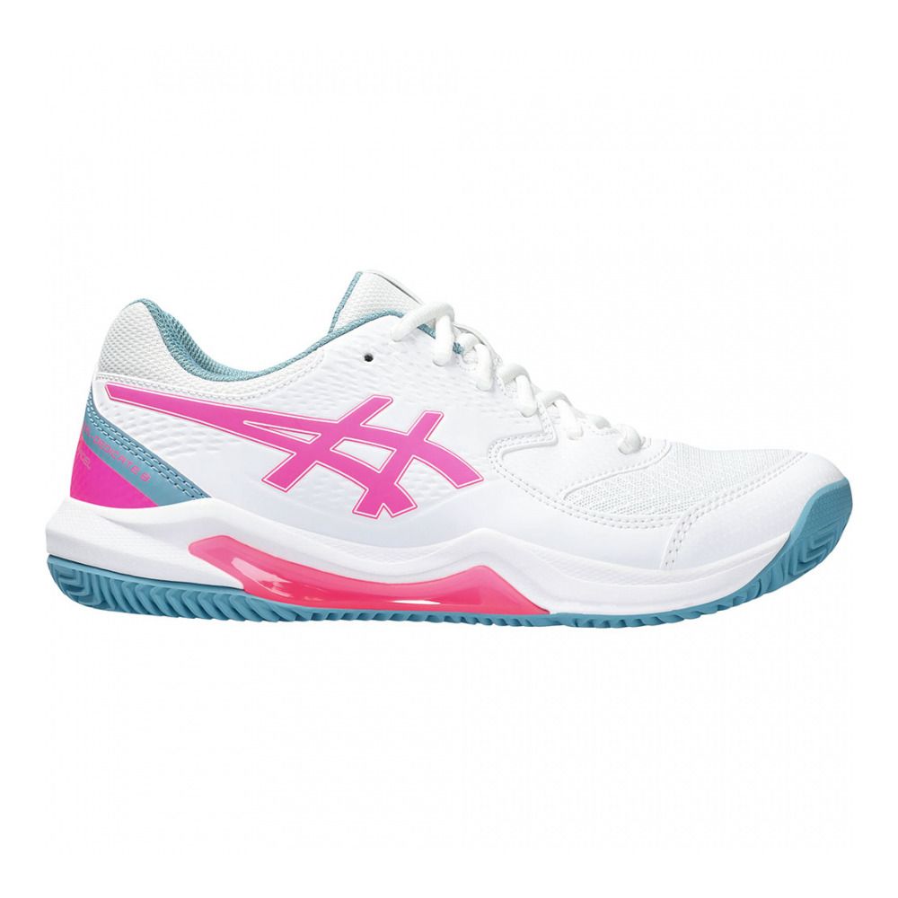 Asics GEL-DEDICATE 8 PADEL - Chaussures de padel Femme white/hot pink