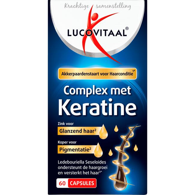 Lucovitaal Keratine Complex 60 stuks