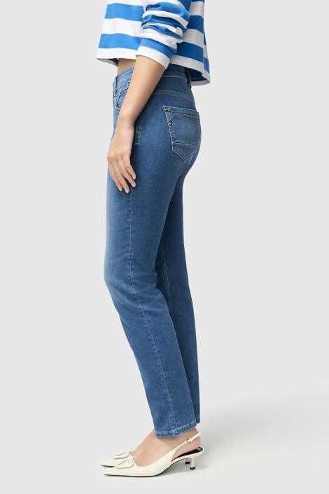 Mac blauwe dames jeans