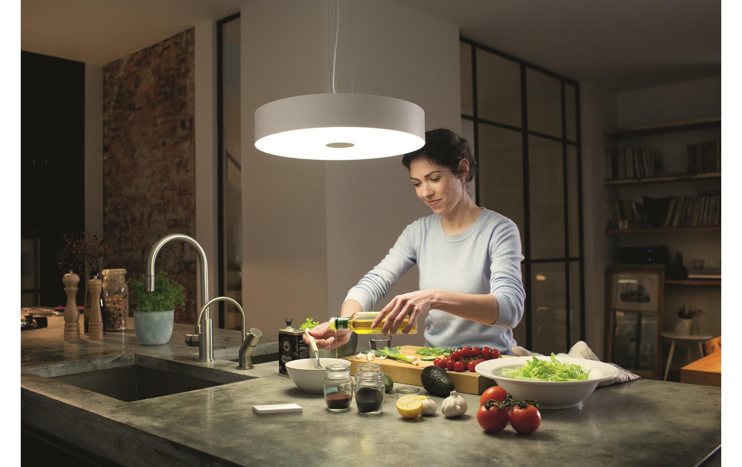 Philips Hue Pendelleuchte »Hue Pendelleuchte White« Neutralweiss | Tageslichtweiss | Warmweiss