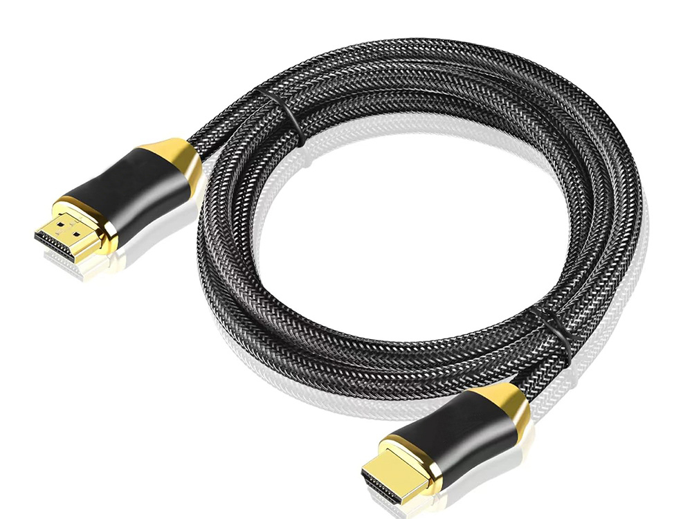HDMI 2.1-Videokabel Ultra High Speed ​​8K 60 Hz 4K 120 Hz HQ Gold 1,5 m