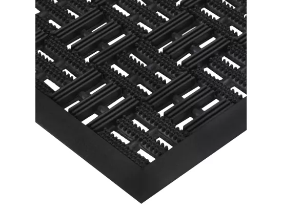 Paillasson rectangulaire 45x75 cm caoutchouc