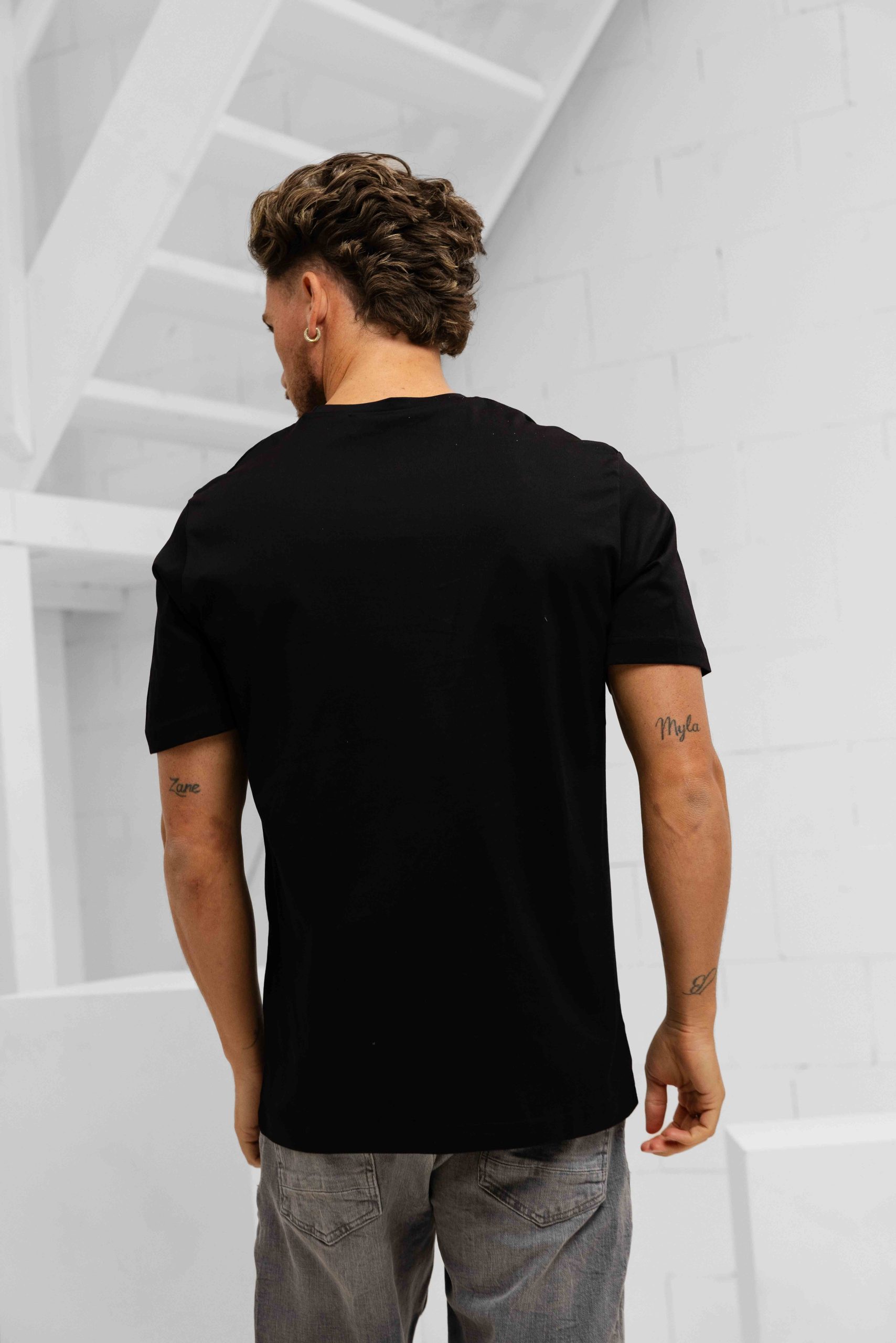 XPLCT Plate T-Shirt Heren Zwart