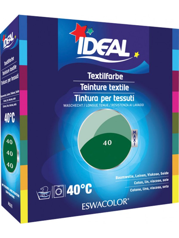 IDEAL MAXI Baumwolle Color No40 mittel grün 1 Stk