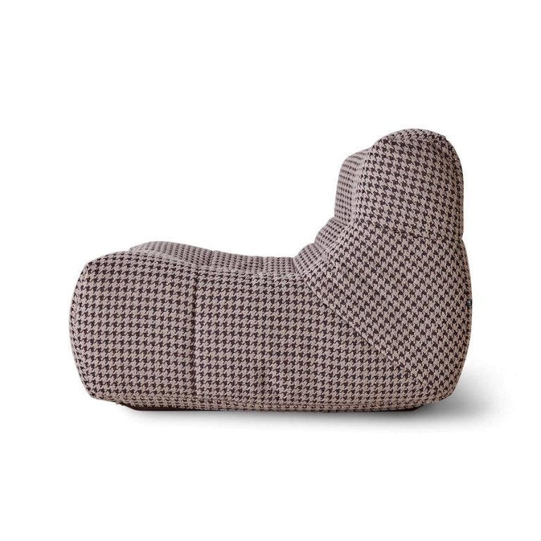HKliving Lazy Lounge Chair fauteuil royal velvet espresso