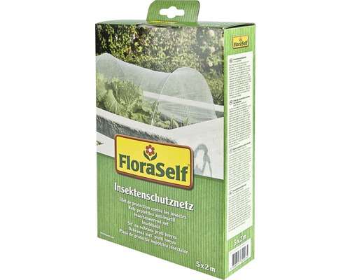 FloraSelf insectenhor 5x2 m wit