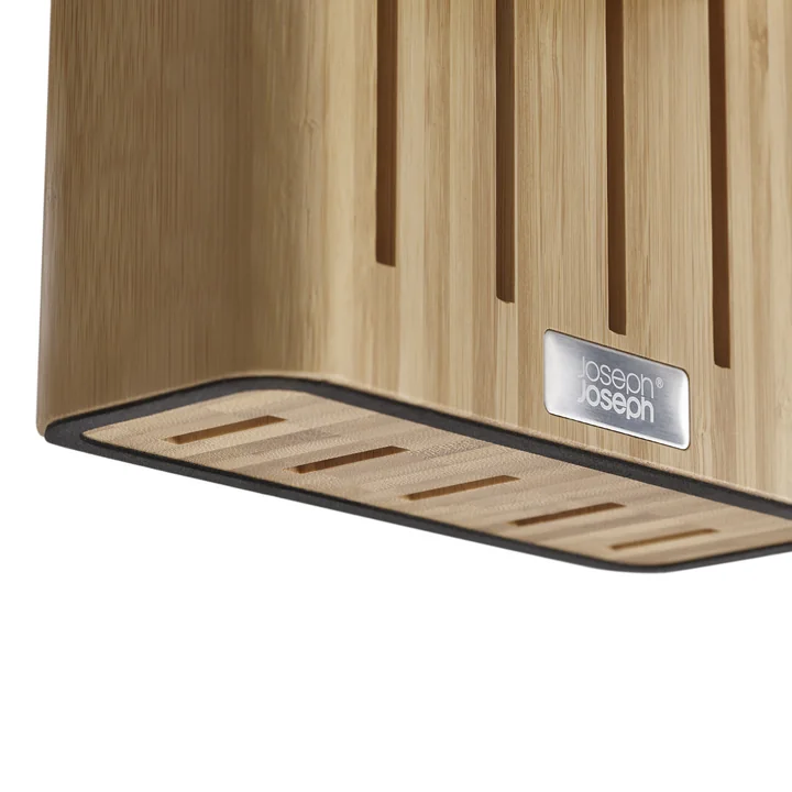 Joseph Joseph - Elevate Messerblock mit Messern, Edelstahl / Bambus (5-teilig)