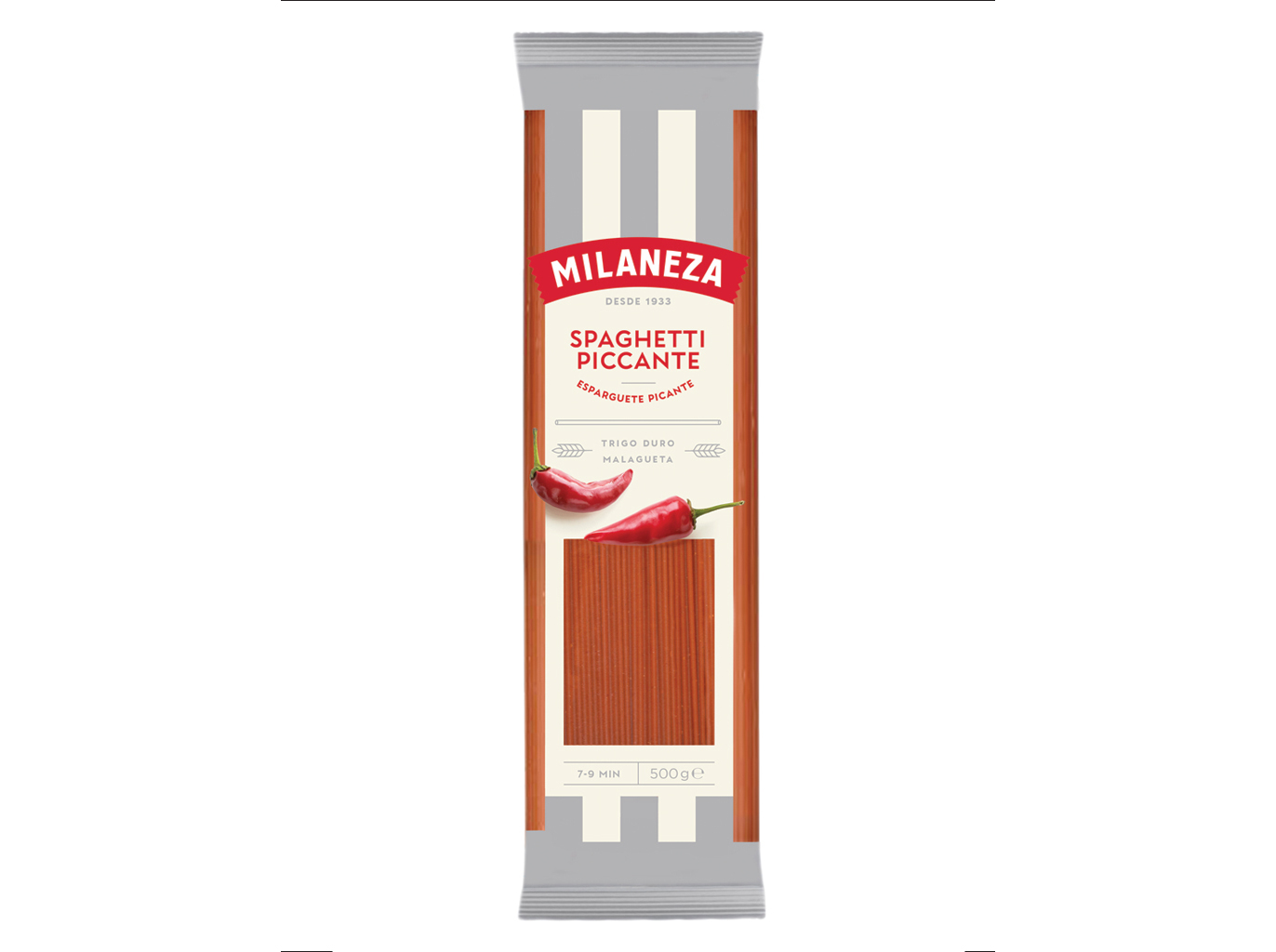 MASSA MILANEZA SPAGHETTI PICCANTE 500G