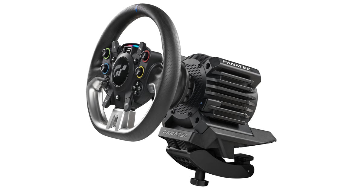 FanatecGran Turismo DD Pro bundel  (Zwart, Basis, stuur en pedalen)