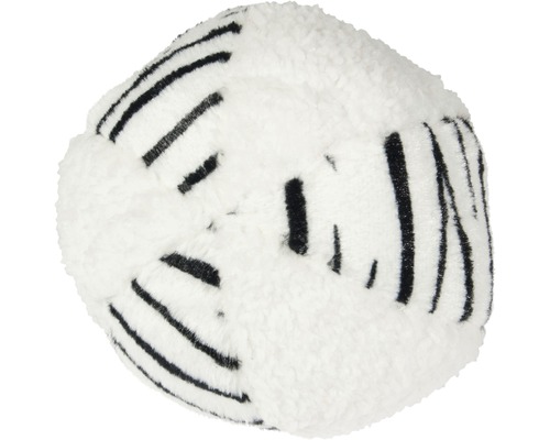 Karlie Beasty hondenspeelgoed, 11 cm, wit en zwart