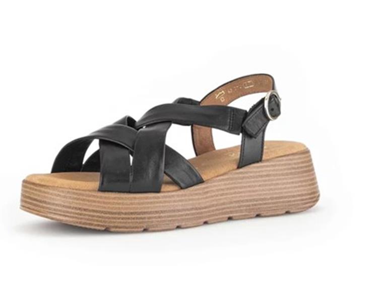 Gabor 42.872 schwarz (kork)
