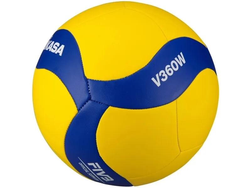 Volleyball Mikasa gul og blå V360W (5)