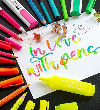 Faber-Castell Filzstifte - 6 st. - Neon