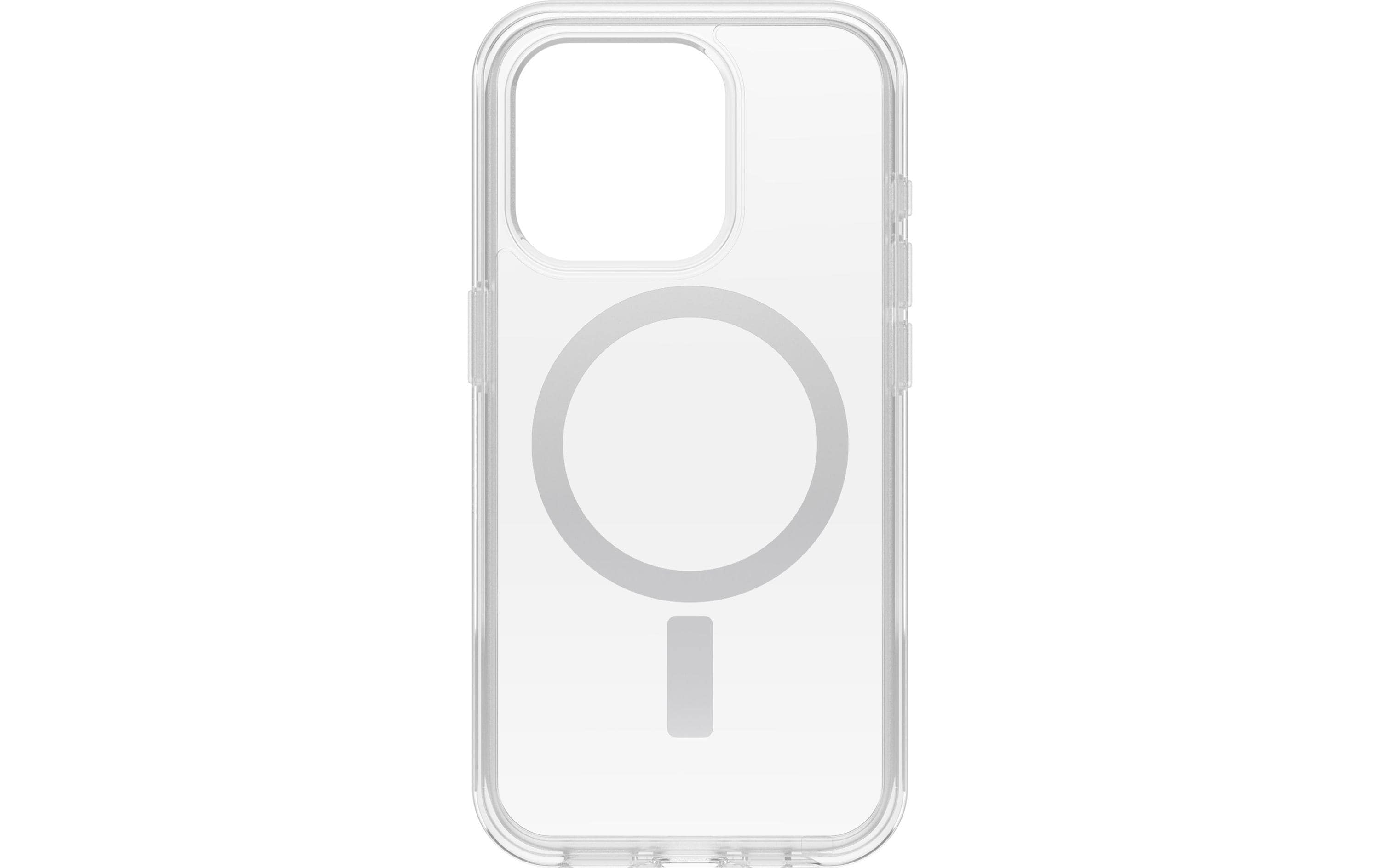 Back Cover Symmetry iPhone 15 Pro TransparentSchutzhülle für das Apple iPhone 15 Pro mit MagSafe Lademöglichkeit