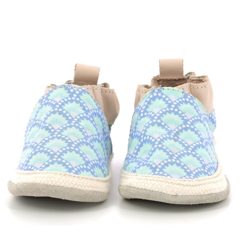 Robeez Robeez Sunny Camp Bleu Wasabi Washed x Petit Pan