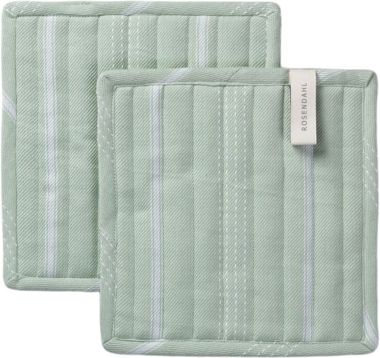 Rosendahl Beta Grydelapper 22x22 cm mint 2 stk. Grøn