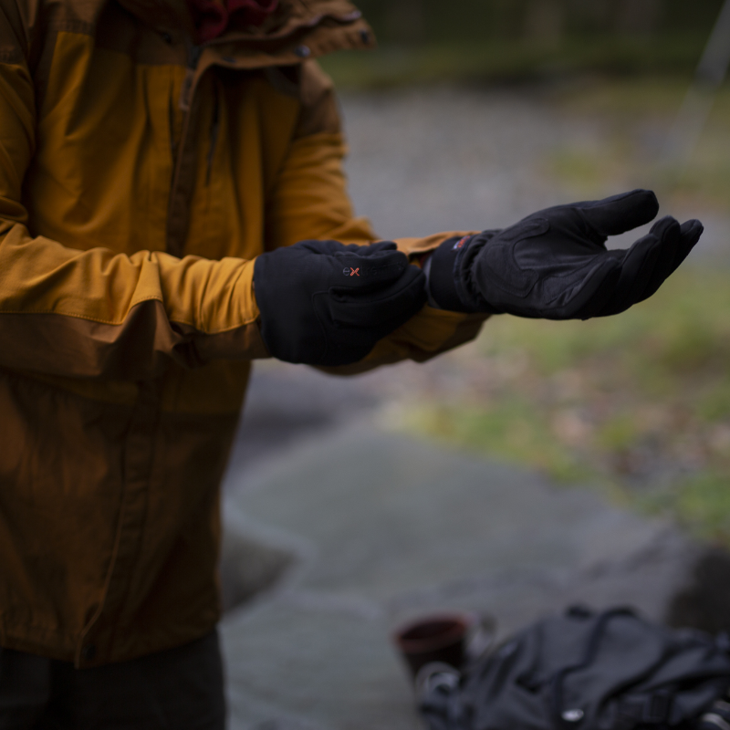 Extremities Eco Active zwarte handschoenen