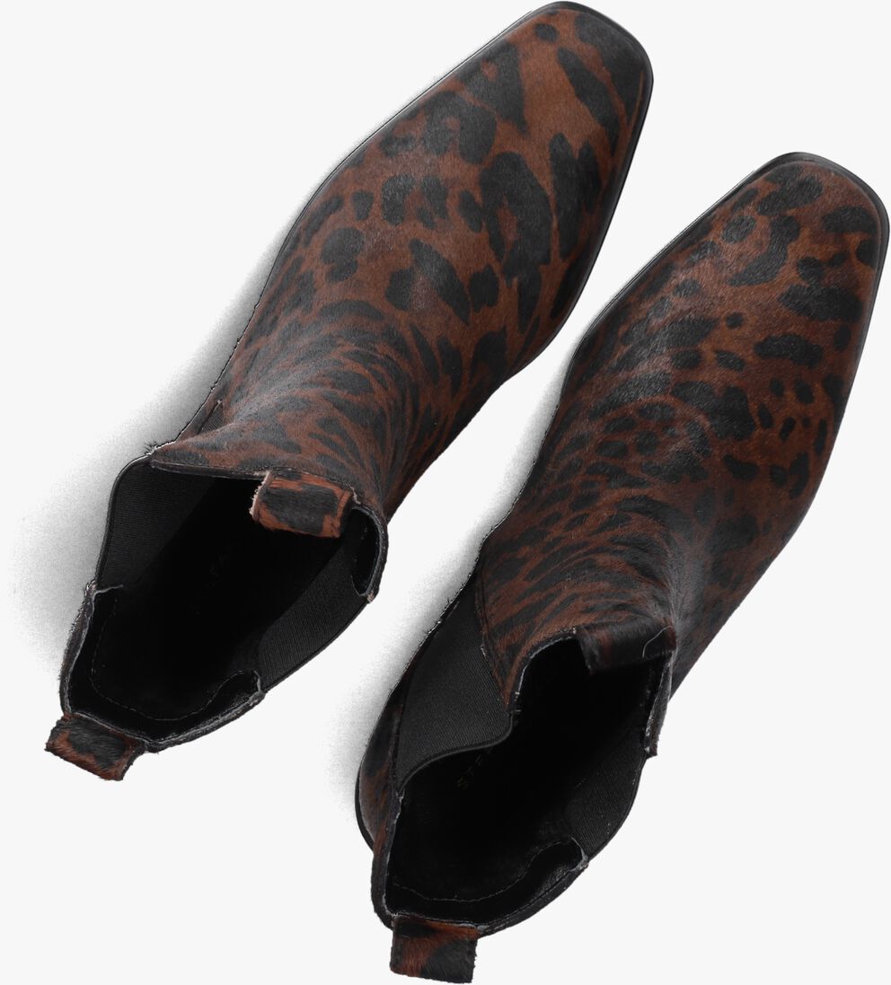 bruine stefano lauran chelsea boots botin plano
