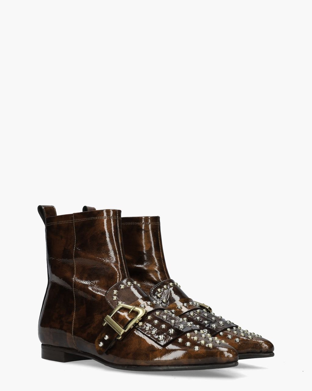 Pertini 33118 Bruin Dames Enkelboots
