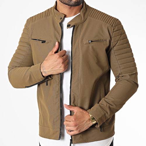 Veste Biker 117 Marron