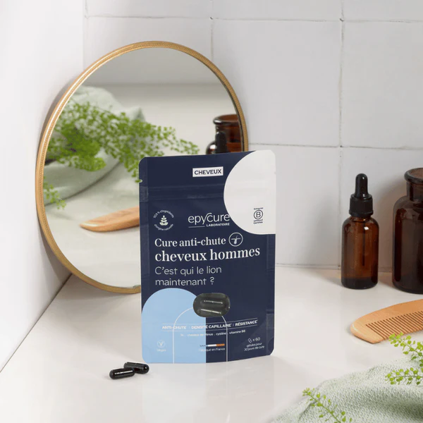 Epycure Cure Anti-Chute Cheveux Hommes 60 gélules - 1 mois