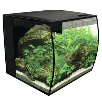 Fluval Flex Aquarium 57l LED ohne Unterschrank schwarz