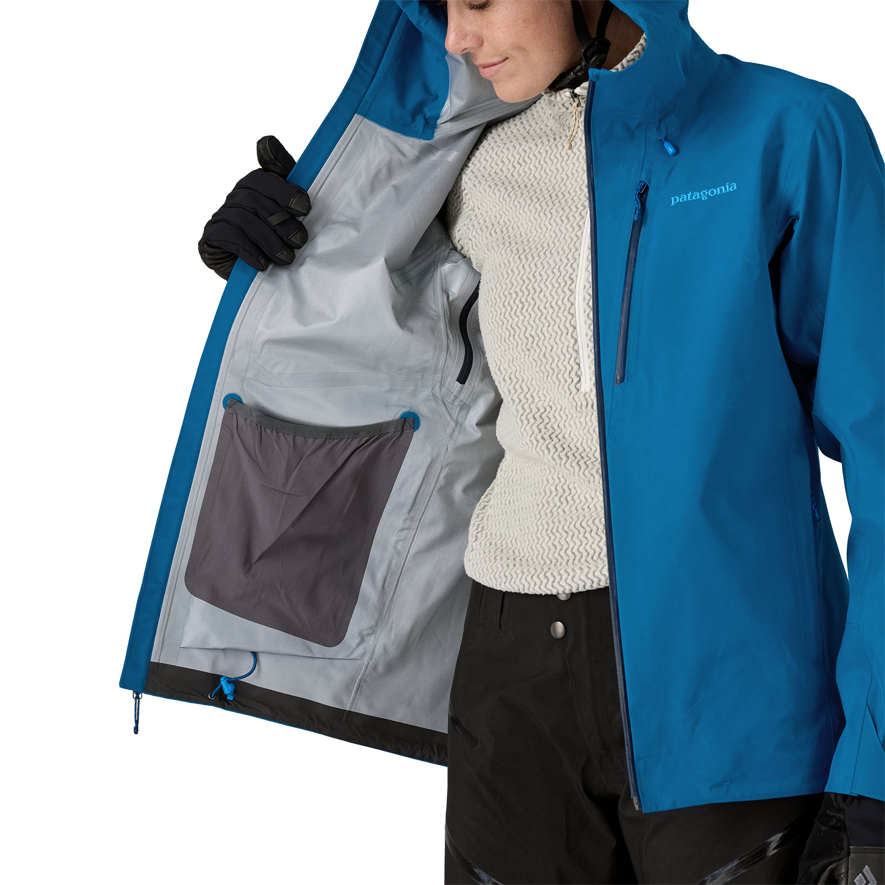 Patagonia Triolet Jacket Womens Endless Blue
