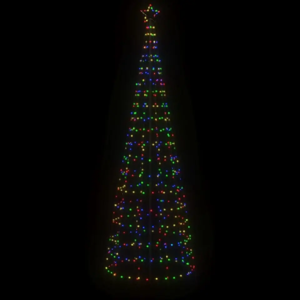 vidaXL - Led-kerstboom - Multikleur - 300 cm