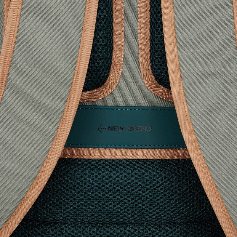 New Rebels Ferron Milwaukee Handel Backpack 15,6 inch Petrol