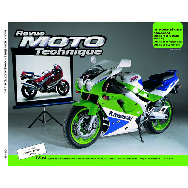 Etai - RMT HS 6.2 KAWASAKI ZXR 750 (1989 à 1995)