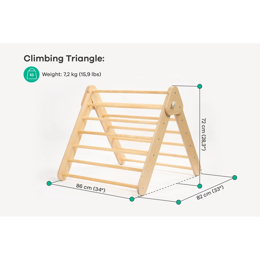 LEG & GO Kletterdreieck Birke