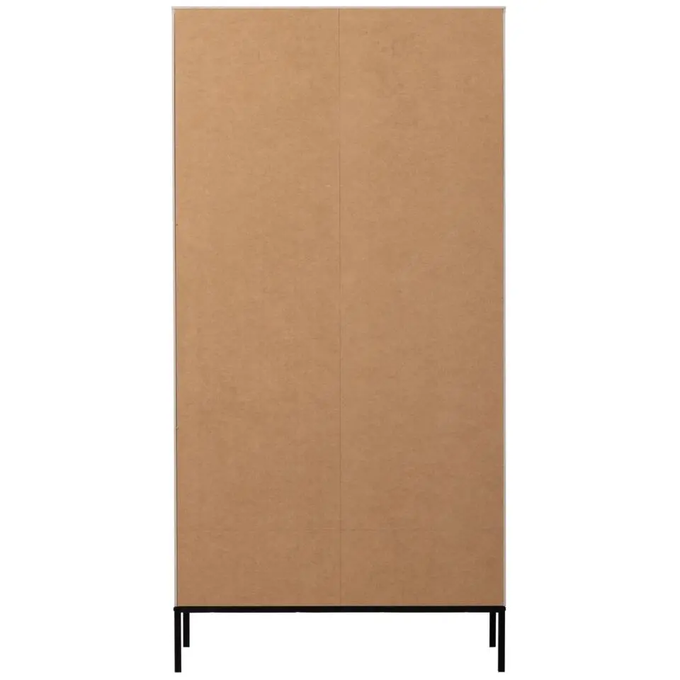 WOOOD Adam 2-deurs kast - Grenen - Dust - 200x100x53 cm