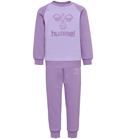 Hummel Sweatset - hmlHumming - Kreideviolett