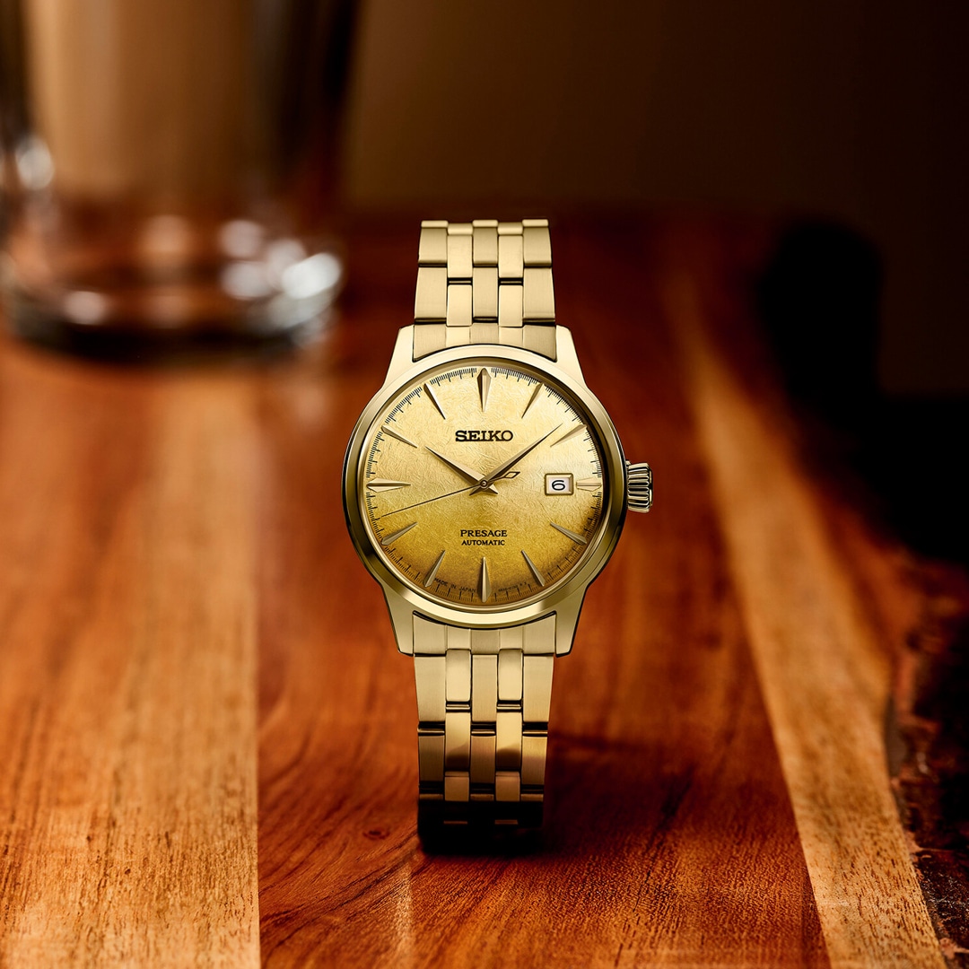 Seiko Presage Automatik Beer Julep Cocktail Time