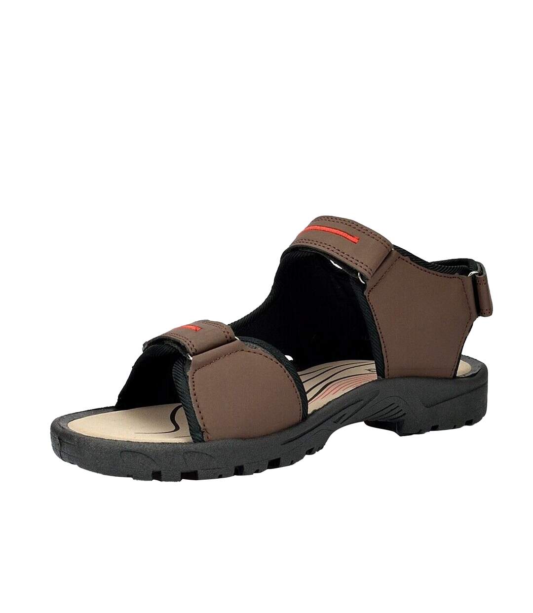 PDQ - Sandales de sport à scratch - Homme (Marron) - UTDF802