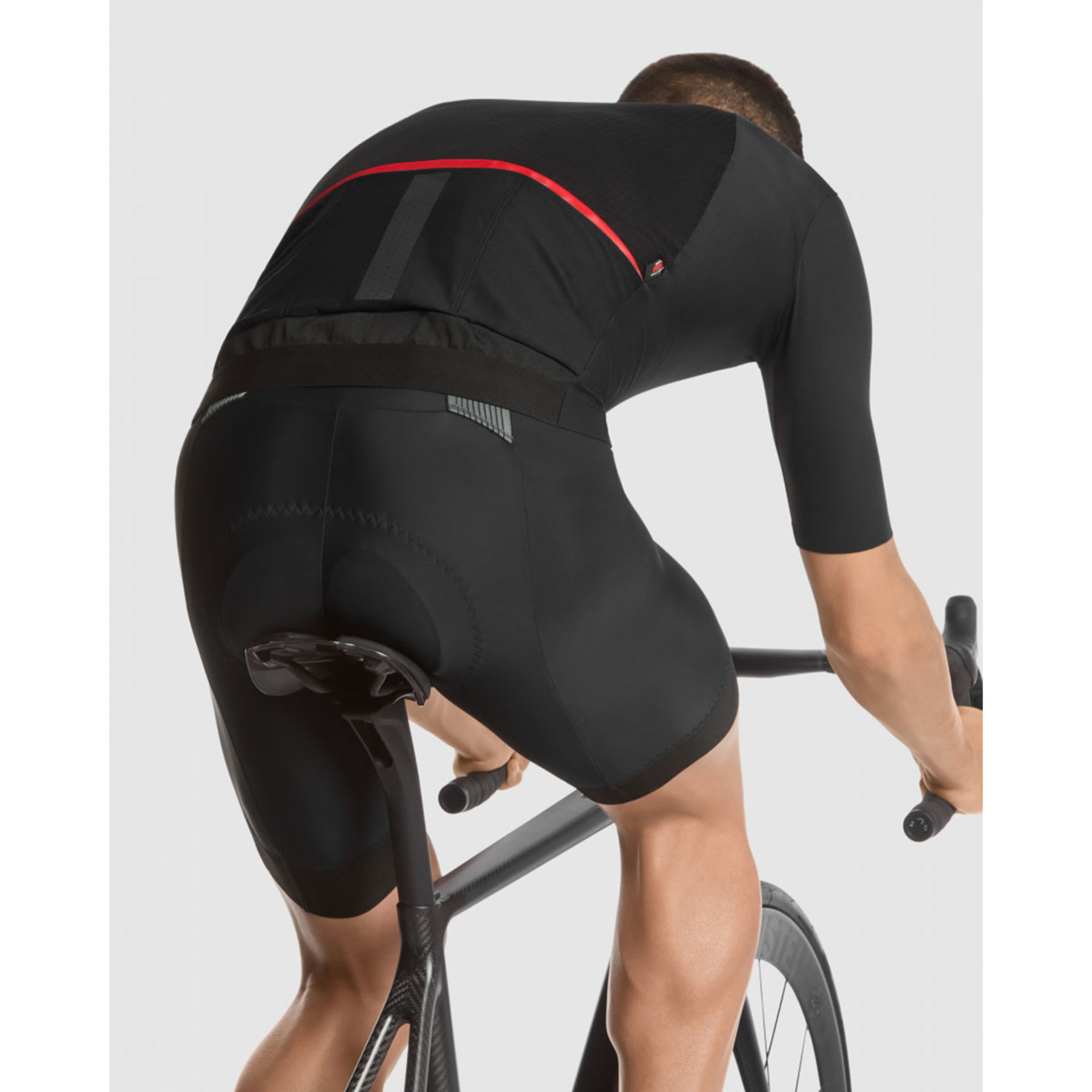 Assos Equipe RS S9 Targa Fietsshirt Korte Mouwen Zwart Heren