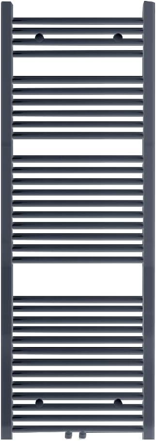 600 x 1600 mm Anthrazit mittelanschluß Badheizkörper handtuchhalter Heizkörper Handtuchwärmer Handtuchtrockner 816 Watt