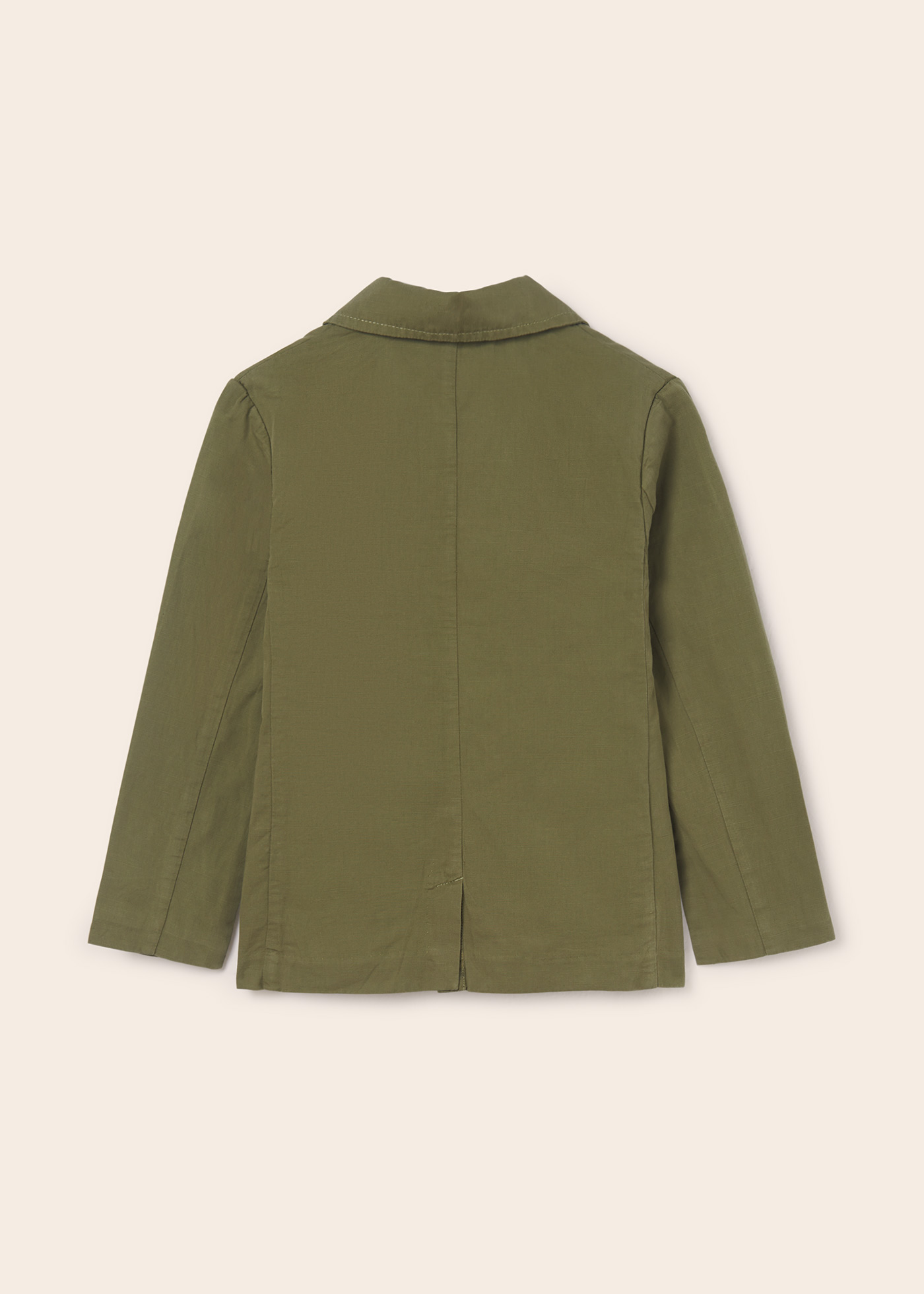Blazer de algodão para menino