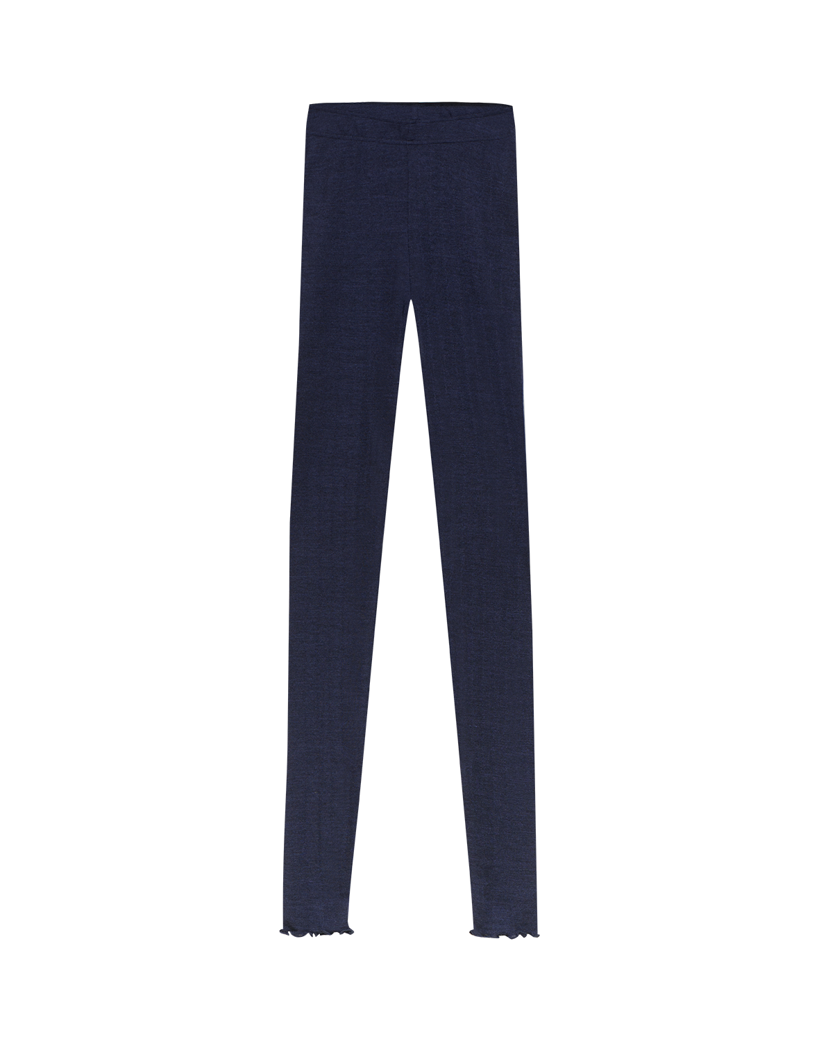 Pointelle legging van merinowol/zijde voor dames